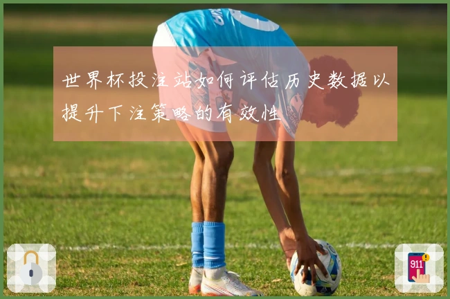 世界杯投注站如何评估历史数据以提升下注策略的有效性