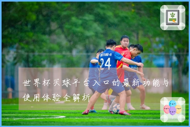 世界杯买球平台入口的最新功能与使用体验全解析